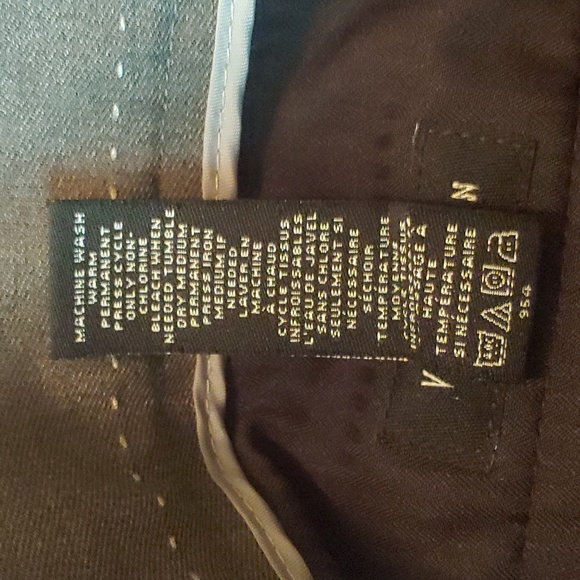 Van Heusen size 38 / 30 mens gray dress pants - Picture 6 of 7